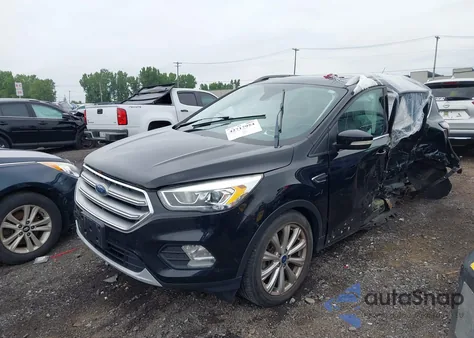 2017 Ford Escape Titanium from USA, damaged, VIN 1FMCU9JD5HUE03852